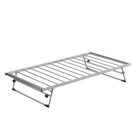 Twin Metal Daybed With Adjustable Pop - Up Trundle - Lunara - Sleep Galleria