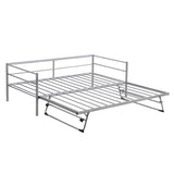 Twin Metal Daybed With Adjustable Pop - Up Trundle - Lunara - Sleep Galleria