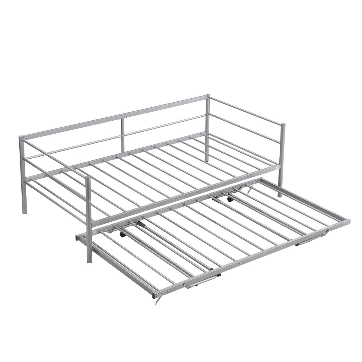 Twin Metal Daybed With Adjustable Pop - Up Trundle - Lunara - Sleep Galleria