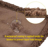 Waterproof Winter Coral Fleece Shaggy Blanket - Sleep Galleria