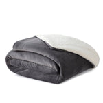 Malouf Blanket Dark Gray / Full Weekender Sherpa Blanket