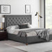 Malouf Furniture Eastman Upholstered Platform Bed