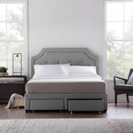 Malouf Furniture Watson Upholstered Platform Bed