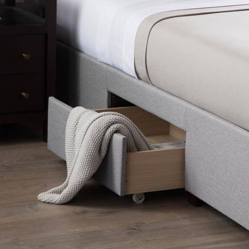 Malouf Furniture Watson Upholstered Platform Bed