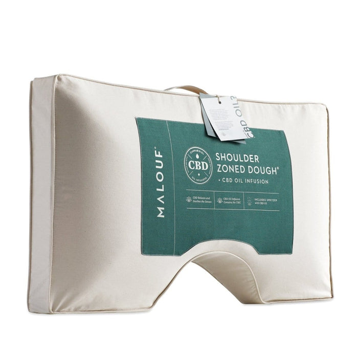 Malouf Pillow Malouf Shoulder Zoned Dough™ + CBD Oil