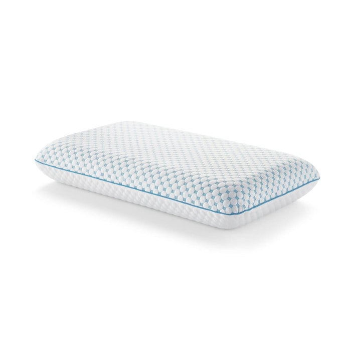 Malouf Pillow Weekender Gel Memory Foam Pillow + Reversible Cooling Cover