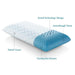 Malouf Pillows Malouf Zoned ActiveDough™ + Cooling Gel Z Pillows