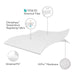 Malouf Sleep Tite Protector Malouf Five 5ided® Tencel™ + Omniphase® Mattress Protector
