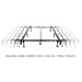 Malouf Structures Frames Structures Universal Bed Frame