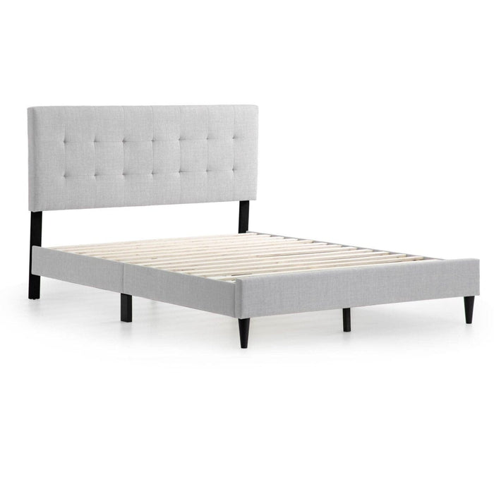 Malouf Upholstered Bed Twin XL / White Gray Weekender Hart Upholstered Bed