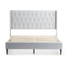 Malouf Upholstered Bed White Gray / Twin XL Weekender Wren Upholstered Bed