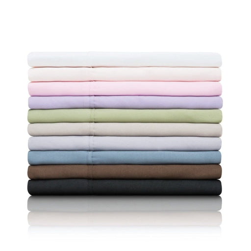 Malouf Woven Sheet Standard / White Malouf Brushed Microfiber Pillowcase