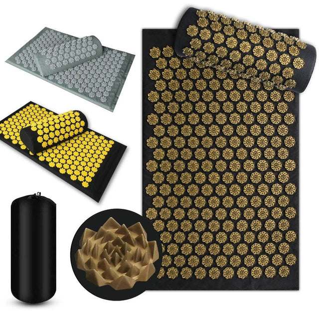 Shiatsu Acupressure Mat Cotton Spike Massage Pad - MARFLY - Sleep Galleria