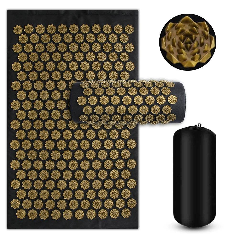 Shiatsu Acupressure Mat Cotton Spike Massage Pad - MARFLY - Sleep Galleria