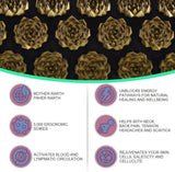 Shiatsu Acupressure Mat Cotton Spike Massage Pad - MARFLY - Sleep Galleria