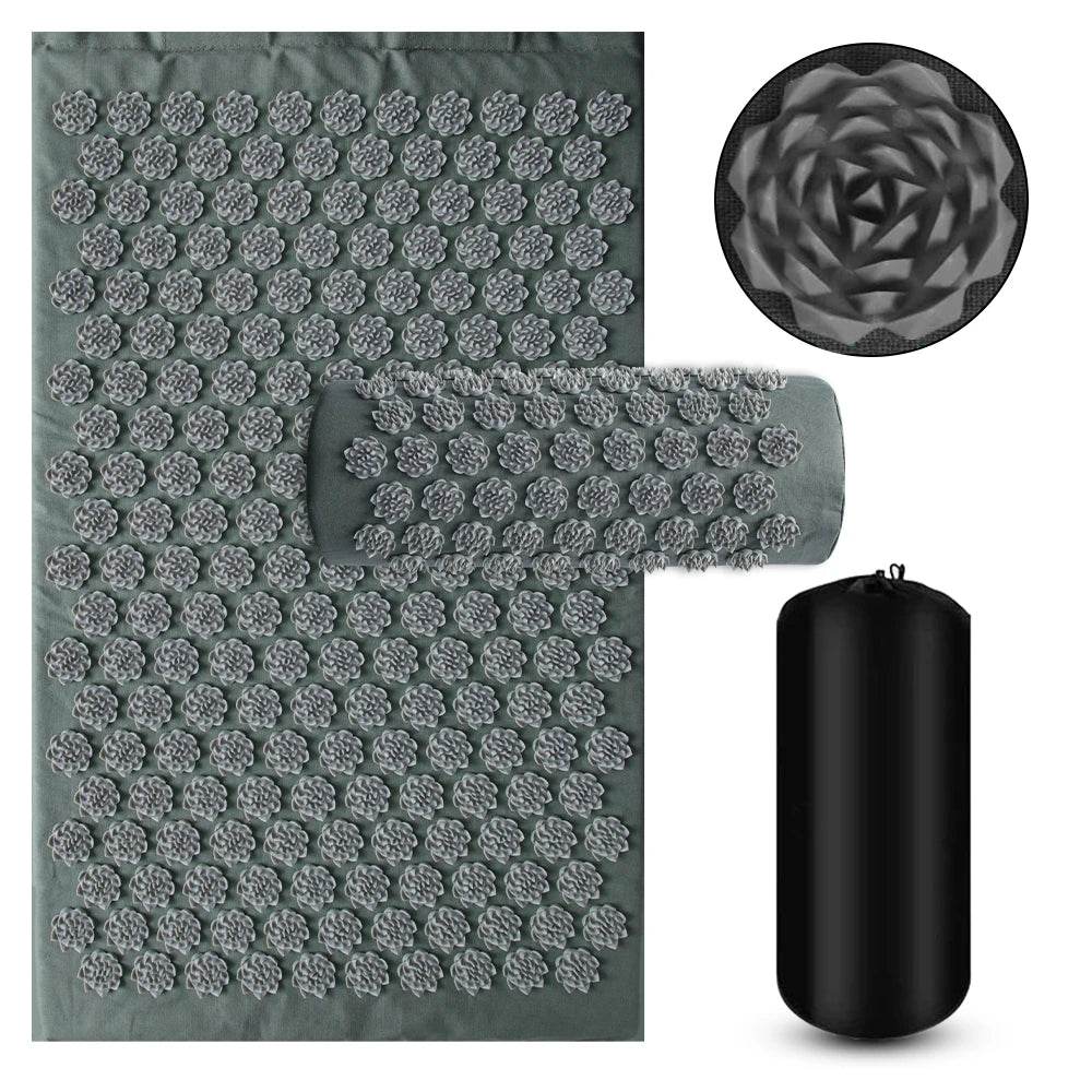 Shiatsu Acupressure Mat Cotton Spike Massage Pad - MARFLY - Sleep Galleria