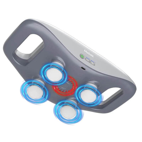 Four - Head Wireless Deep Tissue Percussion Massage Gun - Mebak - Sleep Galleria