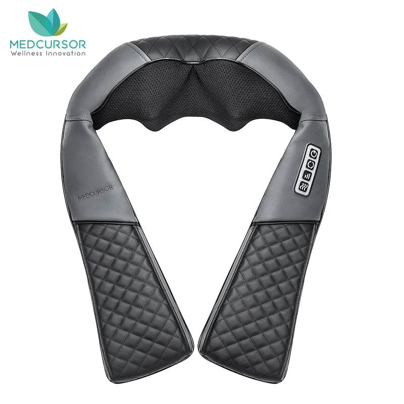 Shiatsu Heated Neck And Back Kneading Massager Pillow - Sleep Galleria