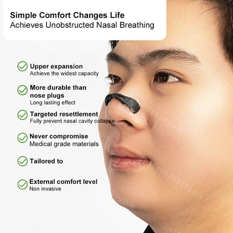 Magnetic Anti Snoring Nose Clip Sleep Aid Device - MERALL - Sleep Galleria