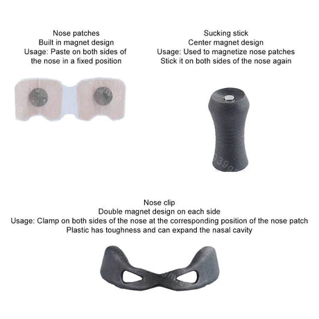 Magnetic Anti Snoring Nose Clip Sleep Aid Device - MERALL - Sleep Galleria