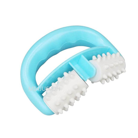 Handheld Double Roller Anti Cellulite Massage Massager - MIHJUSFDH - Sleep Galleria