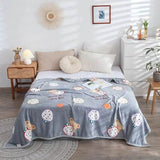 Hello Kitty Plush Cartoon Coral Fleece Blanket - MINISO - Sleep Galleria