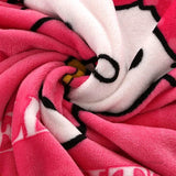 Hello Kitty Plush Cartoon Coral Fleece Blanket - MINISO - Sleep Galleria