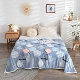 Hello Kitty Plush Cartoon Coral Fleece Blanket - MINISO - Sleep Galleria