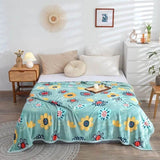 Hello Kitty Plush Cartoon Coral Fleece Blanket - MINISO - Sleep Galleria