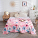 Hello Kitty Plush Cartoon Coral Fleece Blanket - MINISO - Sleep Galleria