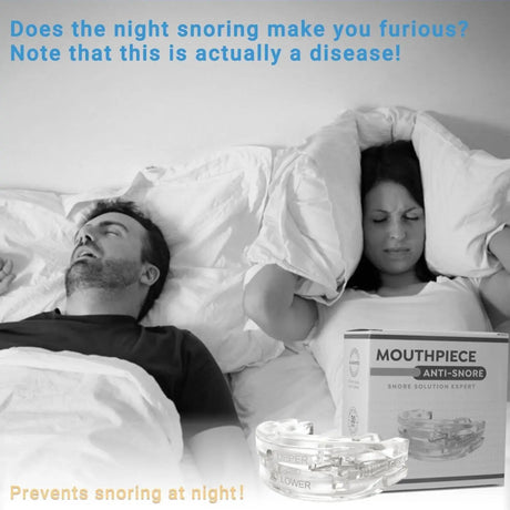 Adjustable Transparent Anti Snore Mouth Guard - MIPHESLY - Sleep Galleria
