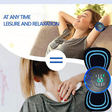 Portable Mini Electric Neck Shoulder Massager With Adjustable Levels - MIPHESLY - Sleep Galleria