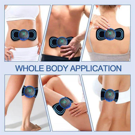 Portable Mini Electric Neck Shoulder Massager With Adjustable Levels - MIPHESLY - Sleep Galleria