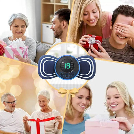 Portable Mini Electric Neck Shoulder Massager With Adjustable Levels - MIPHESLY - Sleep Galleria