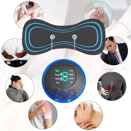 Portable Mini Electric Neck Shoulder Massager With Adjustable Levels - MIPHESLY - Sleep Galleria