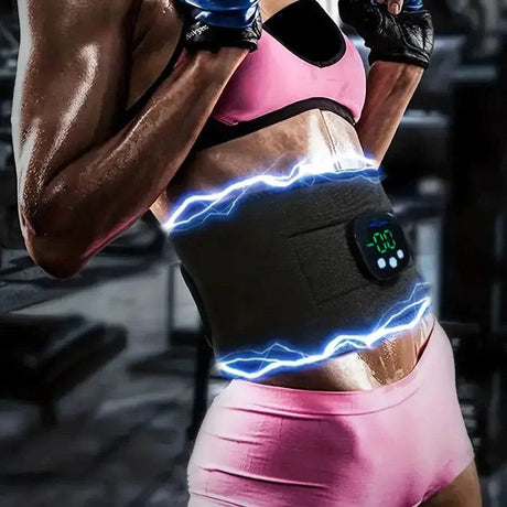 Portable Waist Massager USB Charging Fitness Shaping Belt - MIPHESLY - Sleep Galleria
