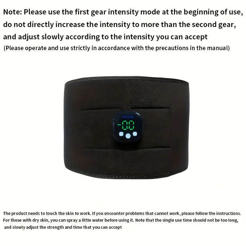 Portable Waist Massager USB Charging Fitness Shaping Belt - MIPHESLY - Sleep Galleria