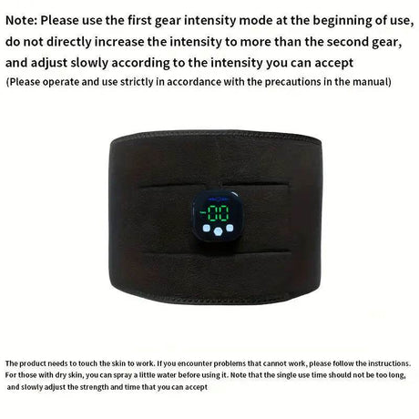 Portable Waist Massager USB Charging Fitness Shaping Belt - MIPHESLY - Sleep Galleria