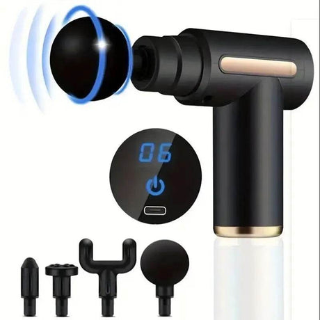 Rechargeable Portable Mini Muscle Percussion Massage Gun - MIPHESLY - Sleep Galleria