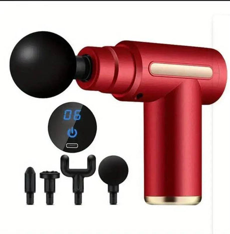 Rechargeable Portable Mini Muscle Percussion Massage Gun - MIPHESLY - Sleep Galleria