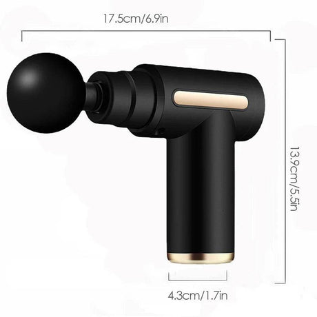 Rechargeable Portable Mini Muscle Percussion Massage Gun - MIPHESLY - Sleep Galleria