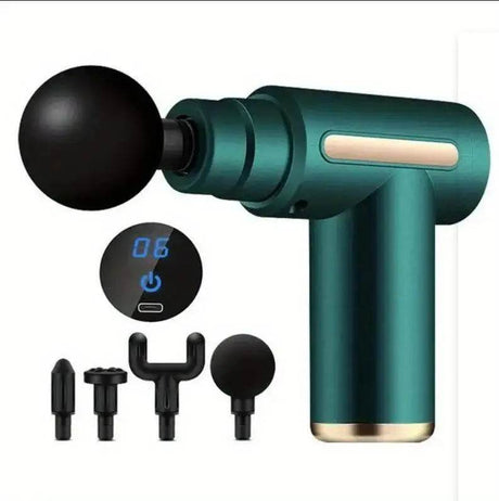 Rechargeable Portable Mini Muscle Percussion Massage Gun - MIPHESLY - Sleep Galleria