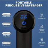 Rechargeable Portable Mini Muscle Percussion Massage Gun - MIPHESLY - Sleep Galleria