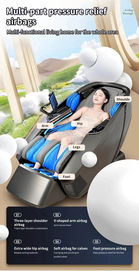 Mizuka RippleEase 4D Zero Gravity Shiatsu Massage Chair - Mizuka - Sleep Galleria