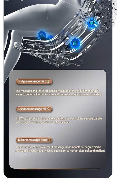 Mizuka StreamGlow 4D SL - Track Shiatsu Massage Chair - Mizuka - Sleep Galleria