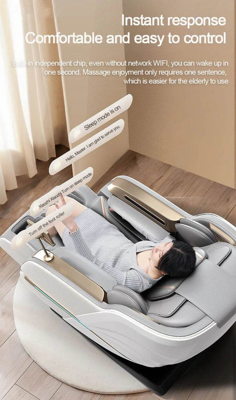Mizuka StreamGlow 4D SL - Track Shiatsu Massage Chair - Mizuka - Sleep Galleria