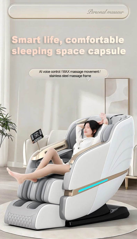 Mizuka StreamGlow 4D SL - Track Shiatsu Massage Chair - Mizuka - Sleep Galleria