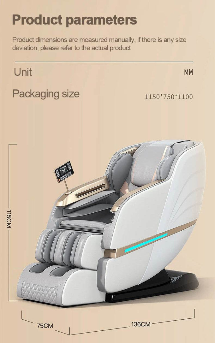 Mizuka StreamGlow 4D SL - Track Shiatsu Massage Chair - Mizuka - Sleep Galleria