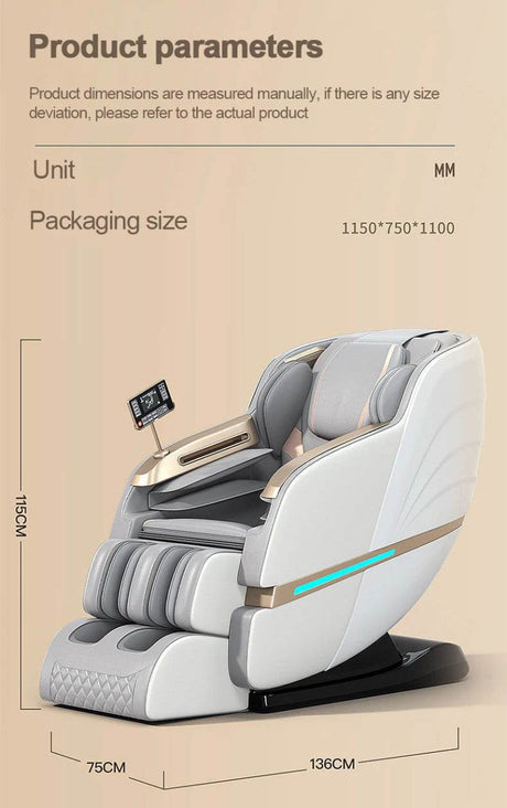 Mizuka StreamGlow 4D SL - Track Shiatsu Massage Chair - Mizuka - Sleep Galleria