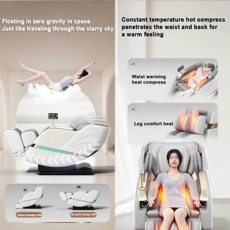 Mizuka StreamGlow 4D SL - Track Shiatsu Massage Chair - Mizuka - Sleep Galleria